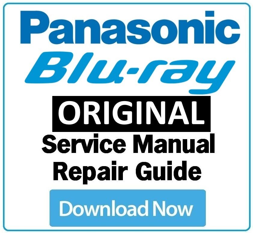 Panasonic DMP BDT700 Blu Ray Player Service Manual