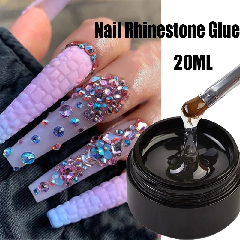 Rhinestone Glue Non Wipe UV Glue 20ml