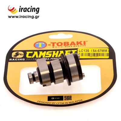 Camshaft Yamaha LC135 (54 - 57mm) TOBAKI Camshaft Yamaha LC135 (54 - 57mm) TOBAKI