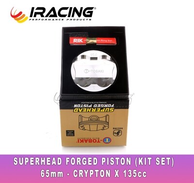 ΠΙΣΤΟΝΙ ΣΦΥΡΙΛΑΤΟ RACING CRYPTON X 135cc 63MM(SUPERHEAD) TOBAKI ΠΙΣΤΟΝΙ ΣΦΥΡΙΛΑΤΟ RACING CRYPTON X 135cc 63MM(SUPERHEAD) TOBAKI