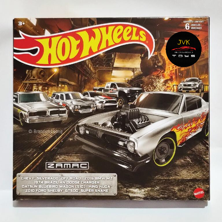 HW Zamac 2022 MultiPack 6 Car Set