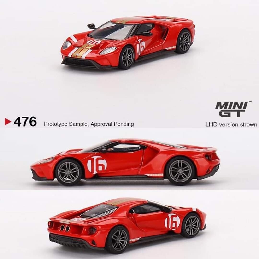 Minigt Ford Gt Alan Mann Heritage Edition