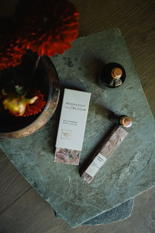 Midnight and Bloom 10ml Perfume Rollerball - Noel & Co. Midnight and Bloom 10ml Perfume Rollerball - Noel & Co.