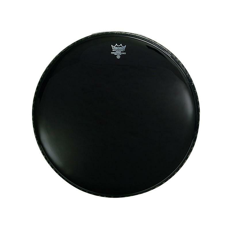 Remo ebony drum sale heads