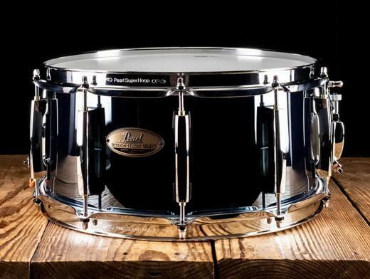 Pearl mirror chrome snare drum deals