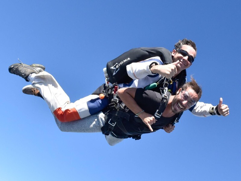 Baptême de saut en parachute