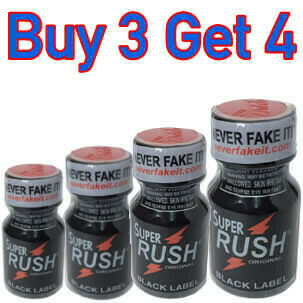 Super Rush BLACK Buy 3 Get 4 (10ml) Super Rush BLACK Buy 3 Get 4 (10ml)