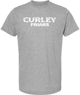 Curley修士T恤短袖灰色XXL