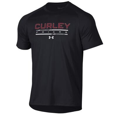 UA Curley Friars Tech t恤短袖(黑色)2XL