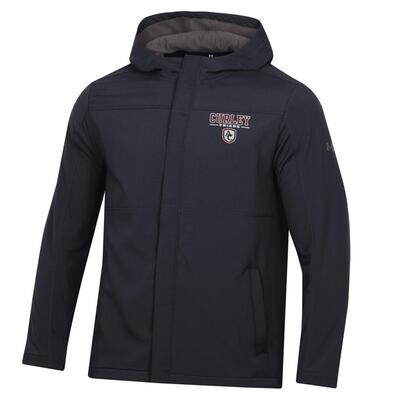 UA Gameday Water Resistant Black W\ Hood Curley Friars L