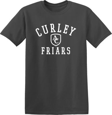 Gildan Gray Curley Friars s t恤3XL