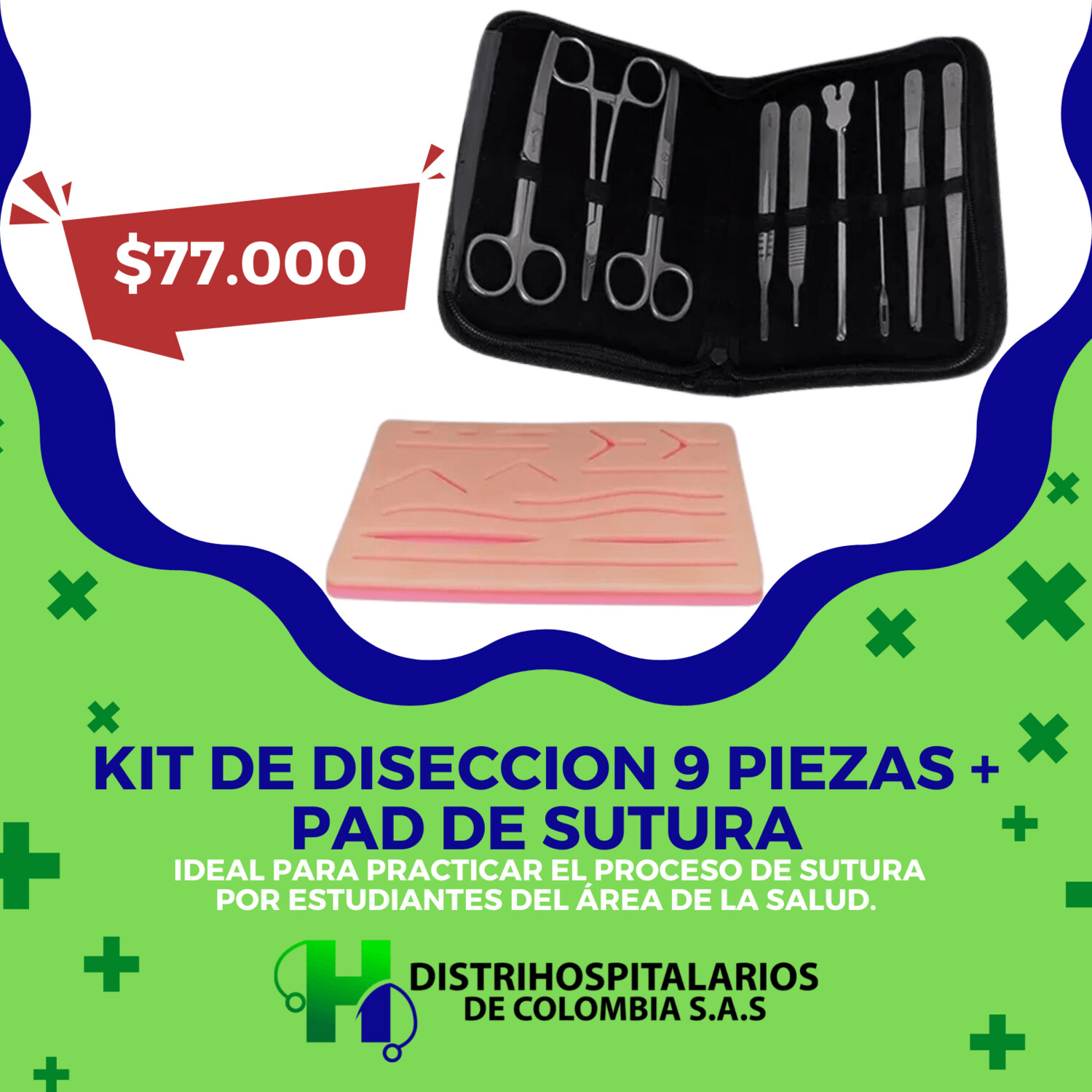 Kit De Diseccion Piezas