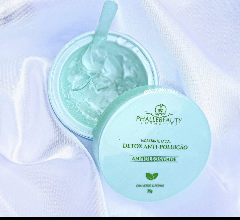 Gel Hidratante Facial Detox Antipolui O Phallebeauty