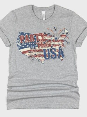 Party in the USA 4th of July Shirt