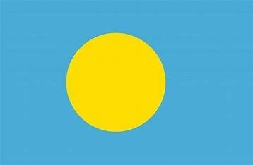 Palau Nylon Flag, Size: 2'x3'
