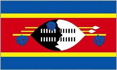 Swaziland Nylon Flag, Size: 2'x3'