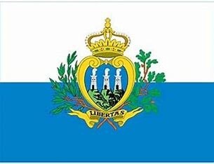 San Marino Nylon Flag, Size: 2'x3'