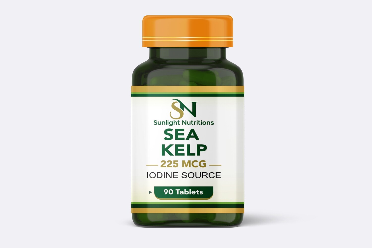 Sea Kelp Iodine Source Mcg Tablets