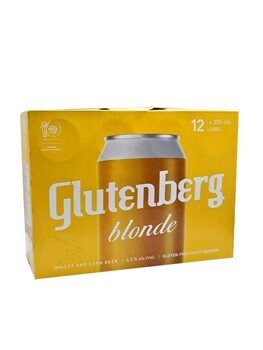 GLUTENBERG BLONDE 12 CANETTES 355 ML