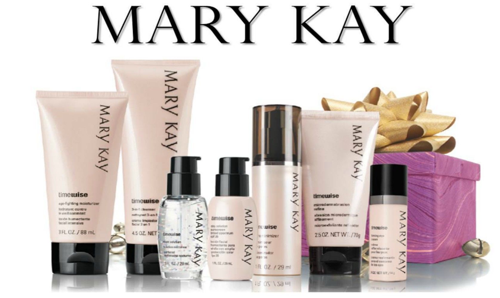 Nuestra linea de productos Mary Kay.