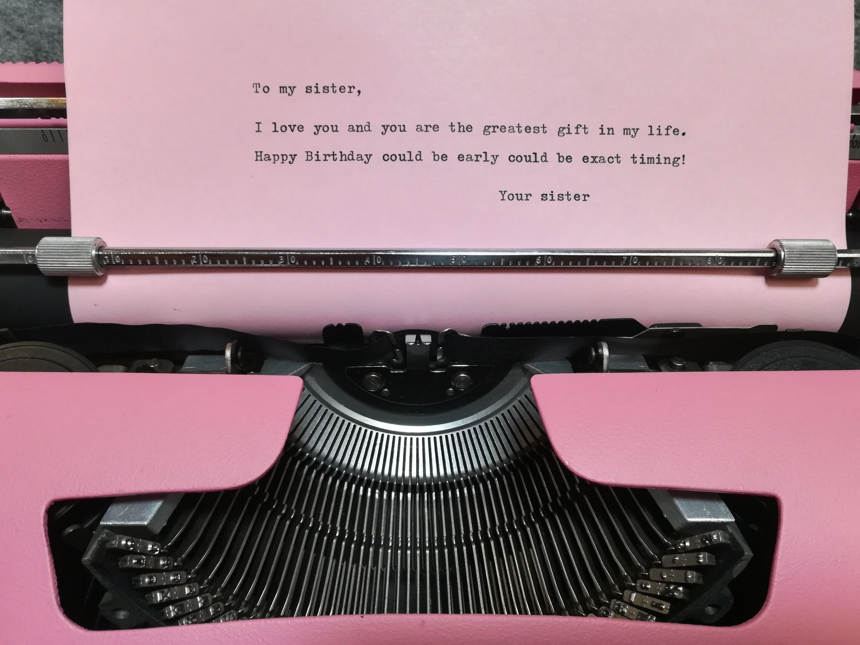 We restore typewriters for the good of humanity.