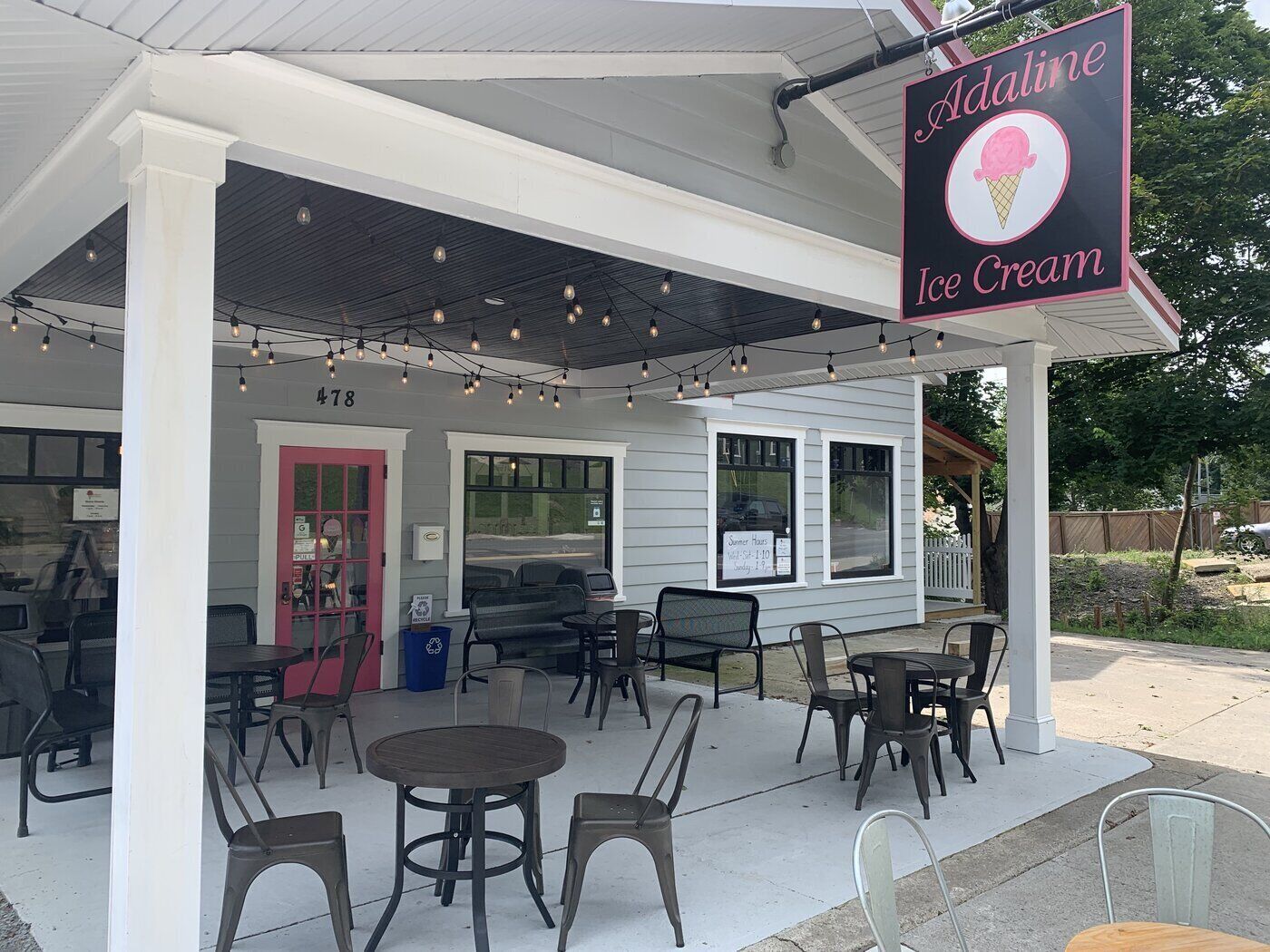 Small batch ice cream, made fresh onsite!