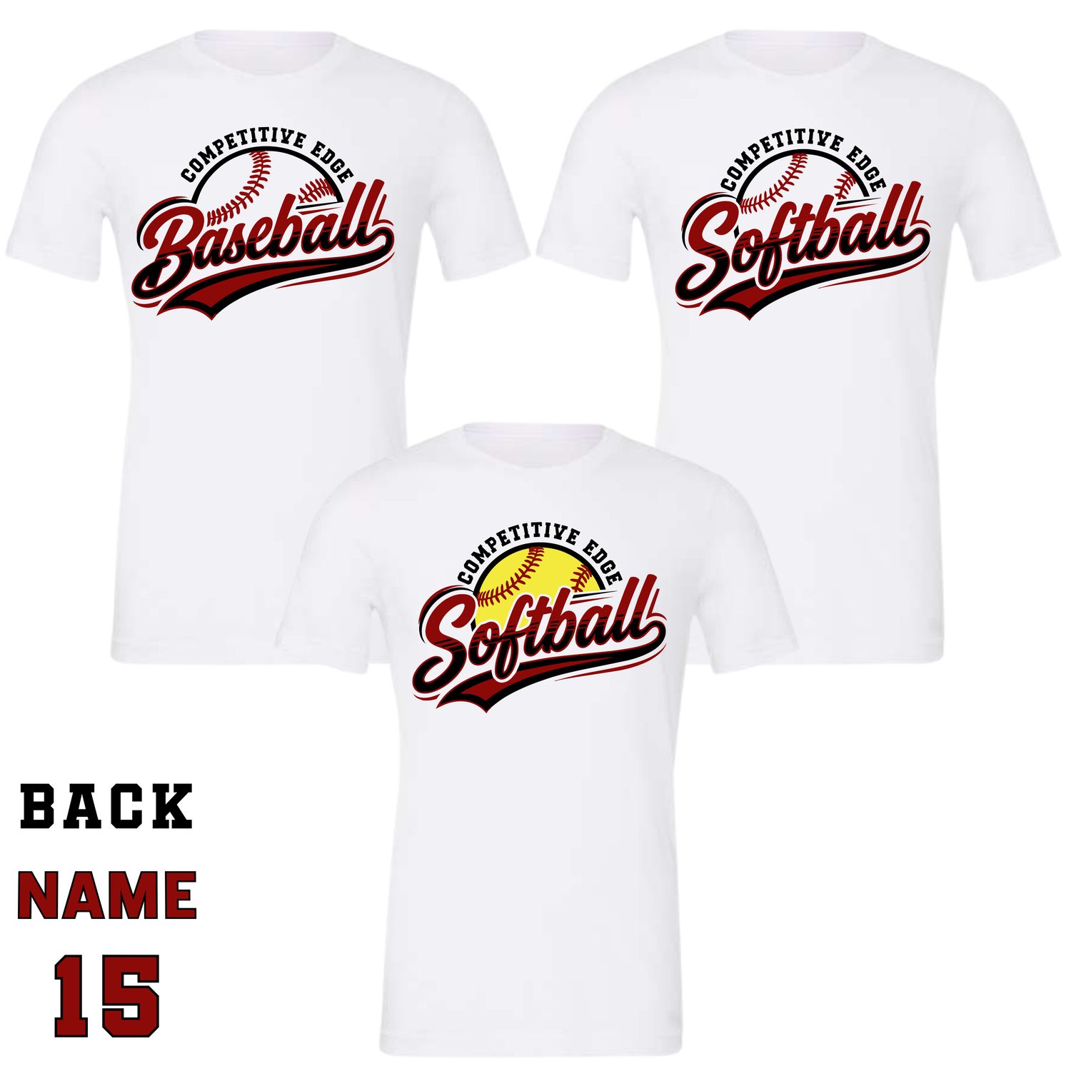 Competitive Edge - Black &amp; Red Design