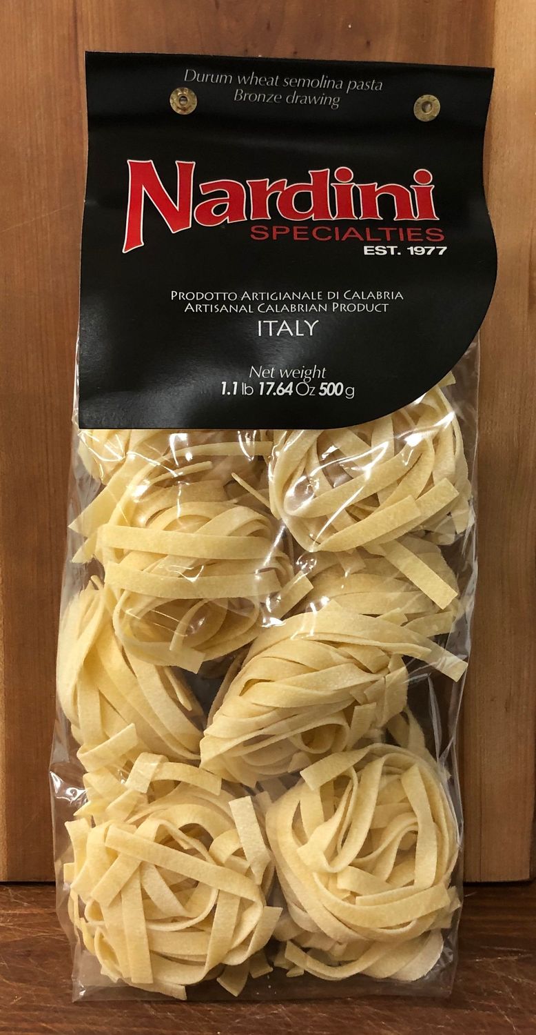 Nardini Private Label Calabrian Pasta - Tagliatelle Nest