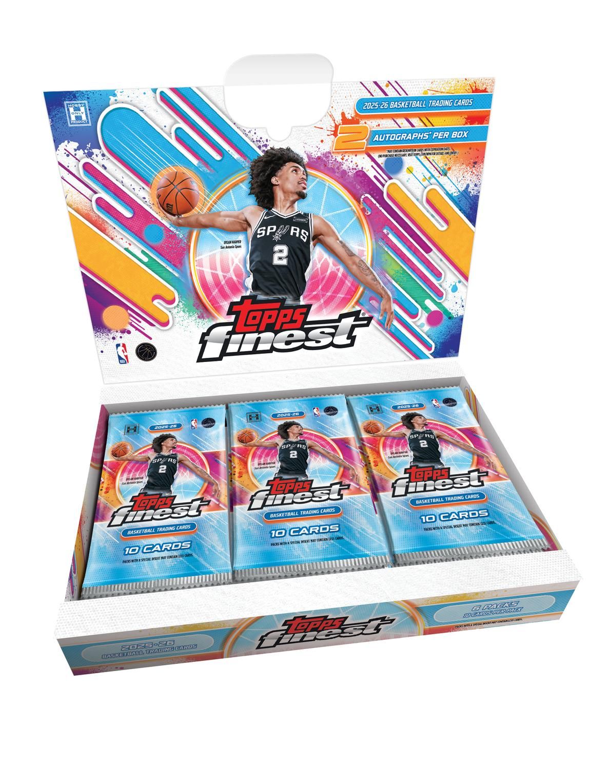 2025-26 Topps Finest Basketball Hobby 8-Box Case "See Description"