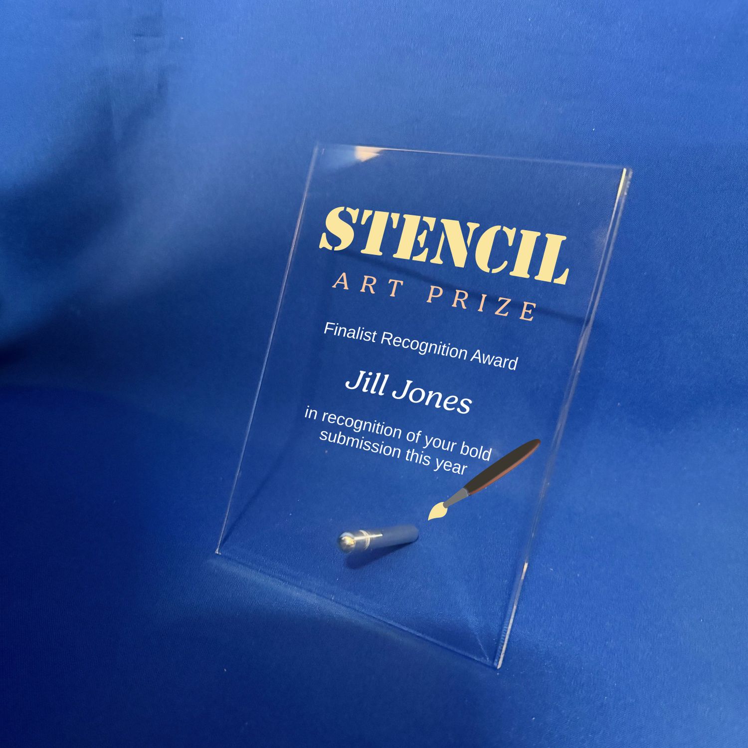 Precision Plaque - Acrylic with Stand