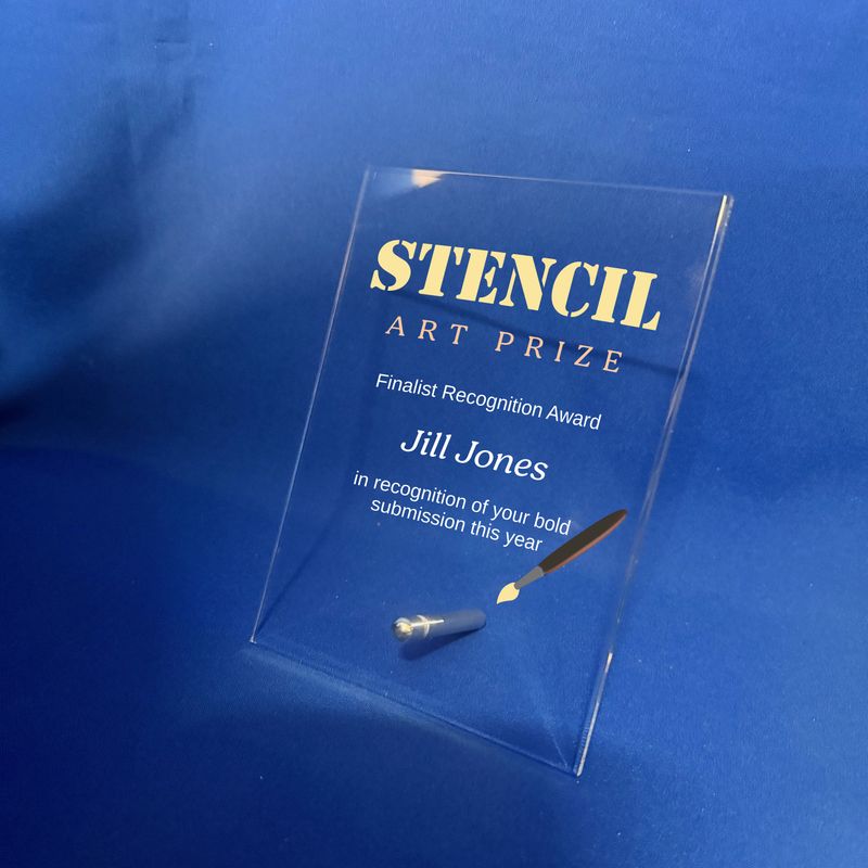 Precision Plaque - Acrylic with Stand