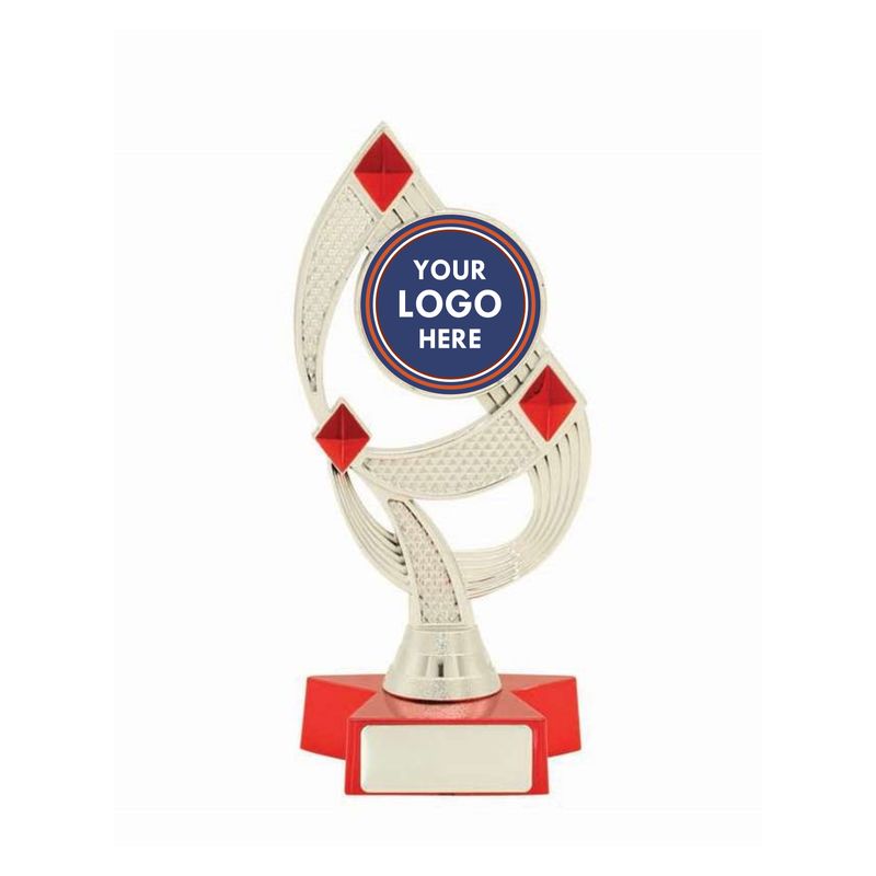 Silver/Red Jewel - Star Base