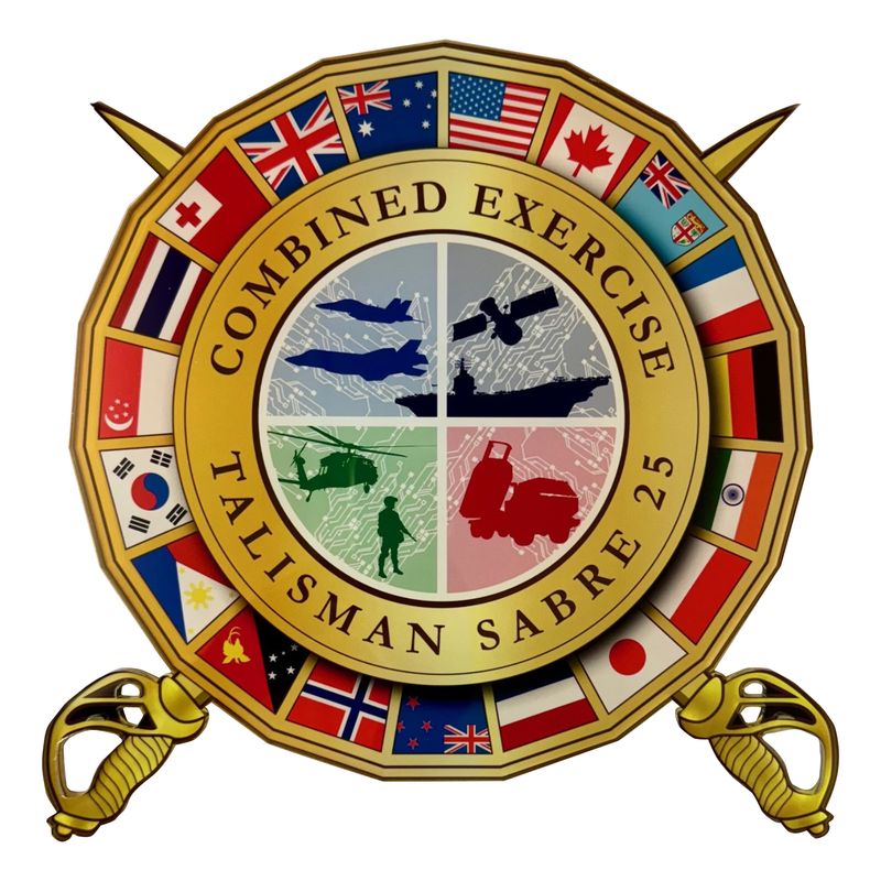 POA - Acrylic Cut-out Military Insignia - 400mm