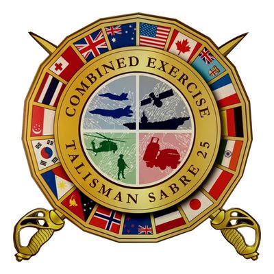 POA - Acrylic Cut-out Military Insignia - 400mm