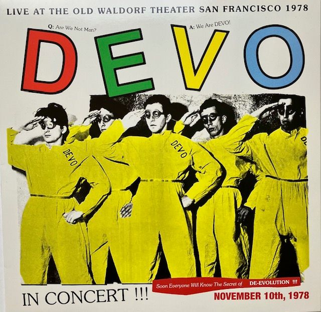Devo ‎– Live at Old Waldorf Theater San francisco 1978