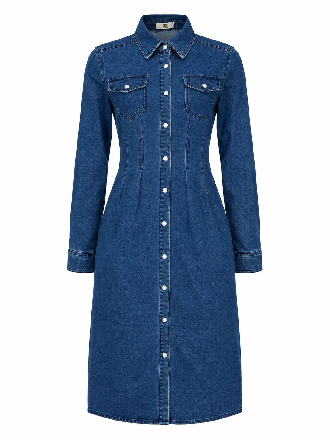 Vestido Vaquero para Mujer Mezclilla Azul Estilo Western