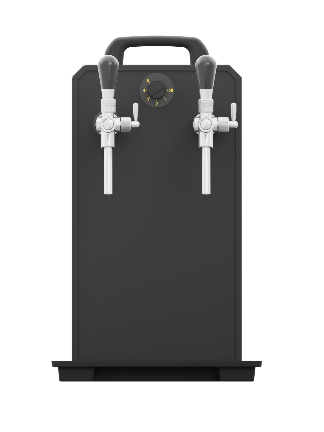 Trockenbierkühler für 2 Sorten