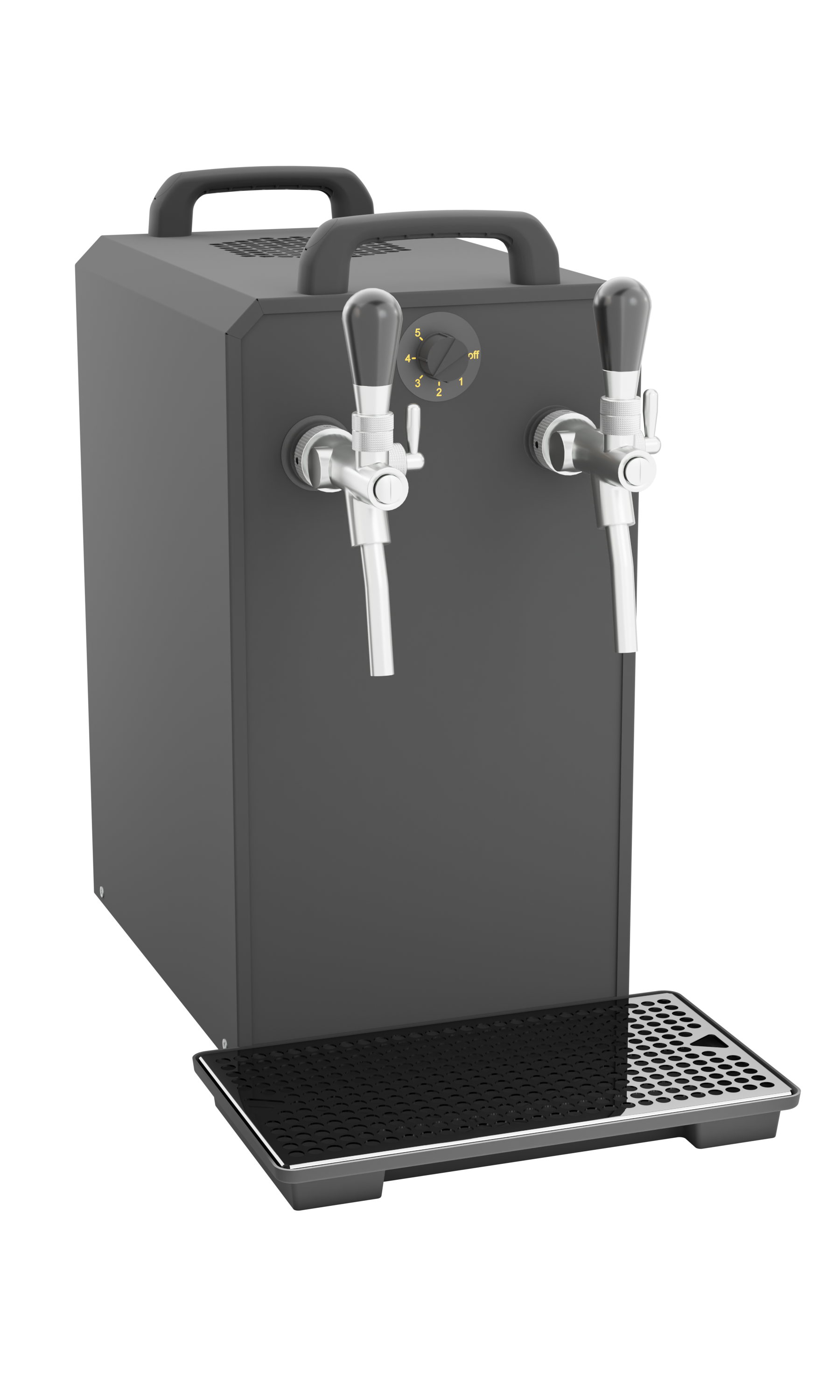 Trockenbierkühler für 2 Sorten