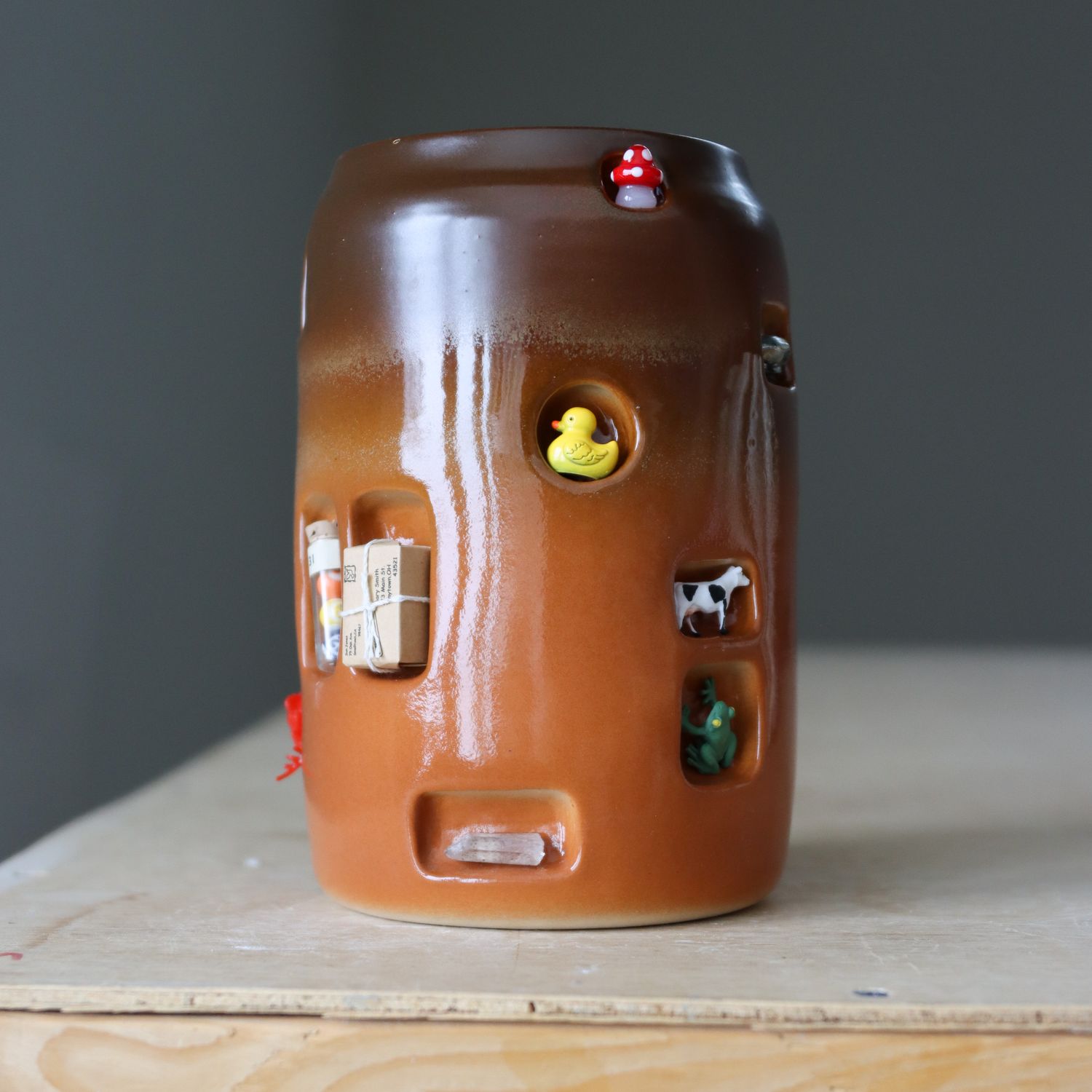 Trinket Shelf Vase