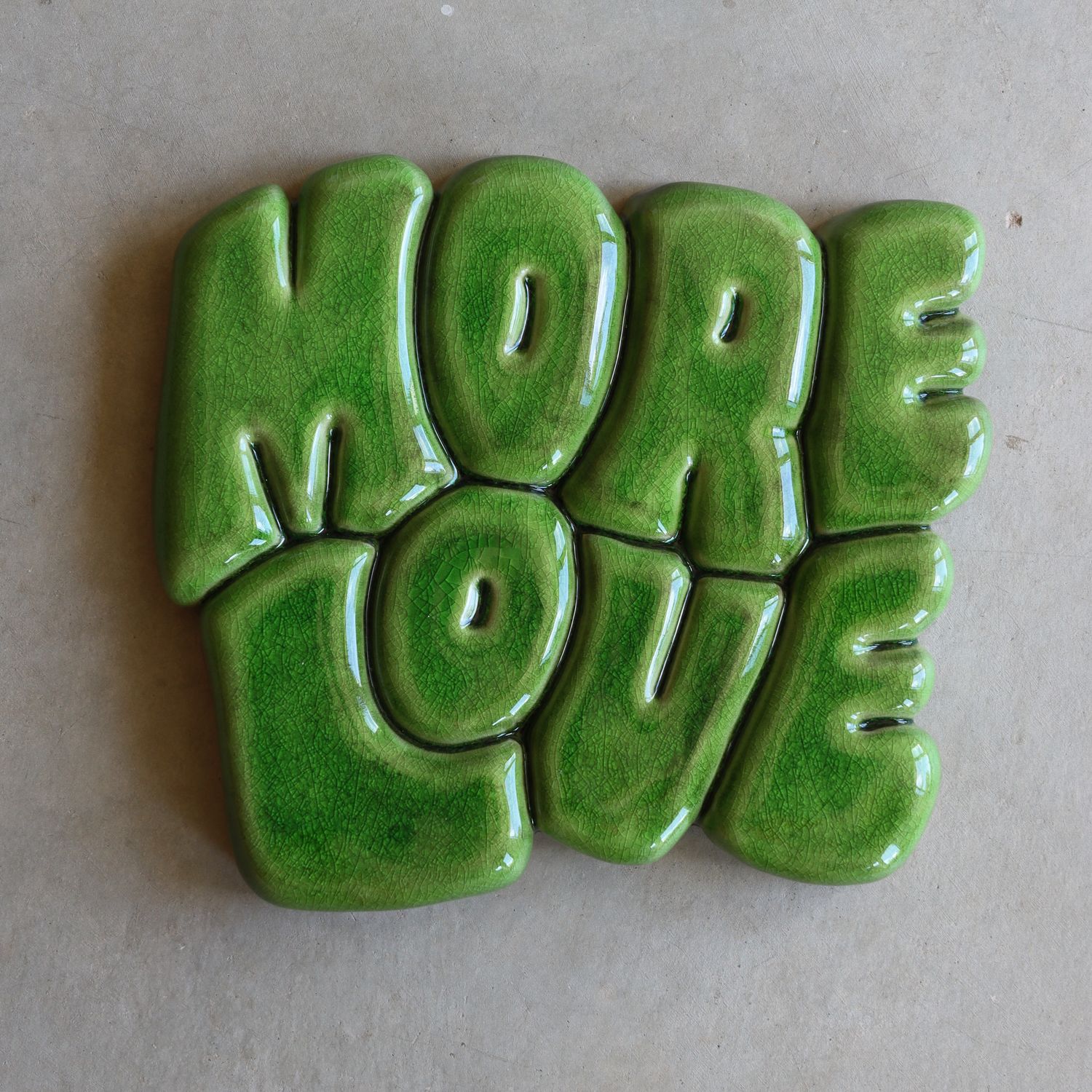 More Love Wall Piece - Jungle Fever