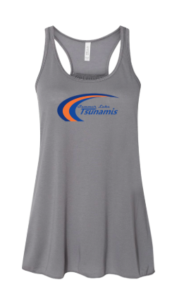 ​Summer Lake Tsunamis Ladies Racerback Tank - Storm - 3 Design Options