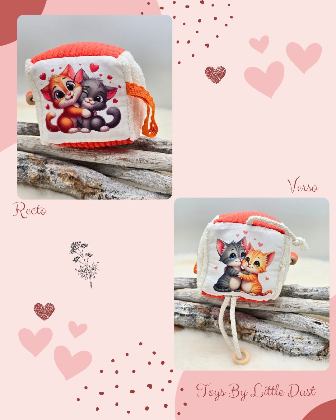 💖🎲  Rubik’s Cat – Édition Love 🎲valeriane &amp; menthe💖