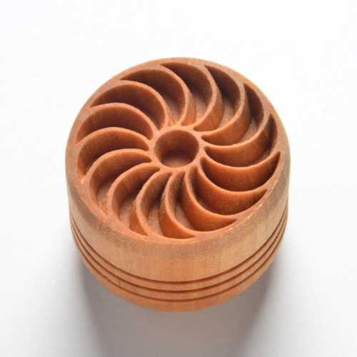 Large Round Stamp 118-Whirlwind