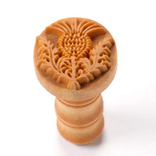 Medium Round Stamp 279 - Thistle