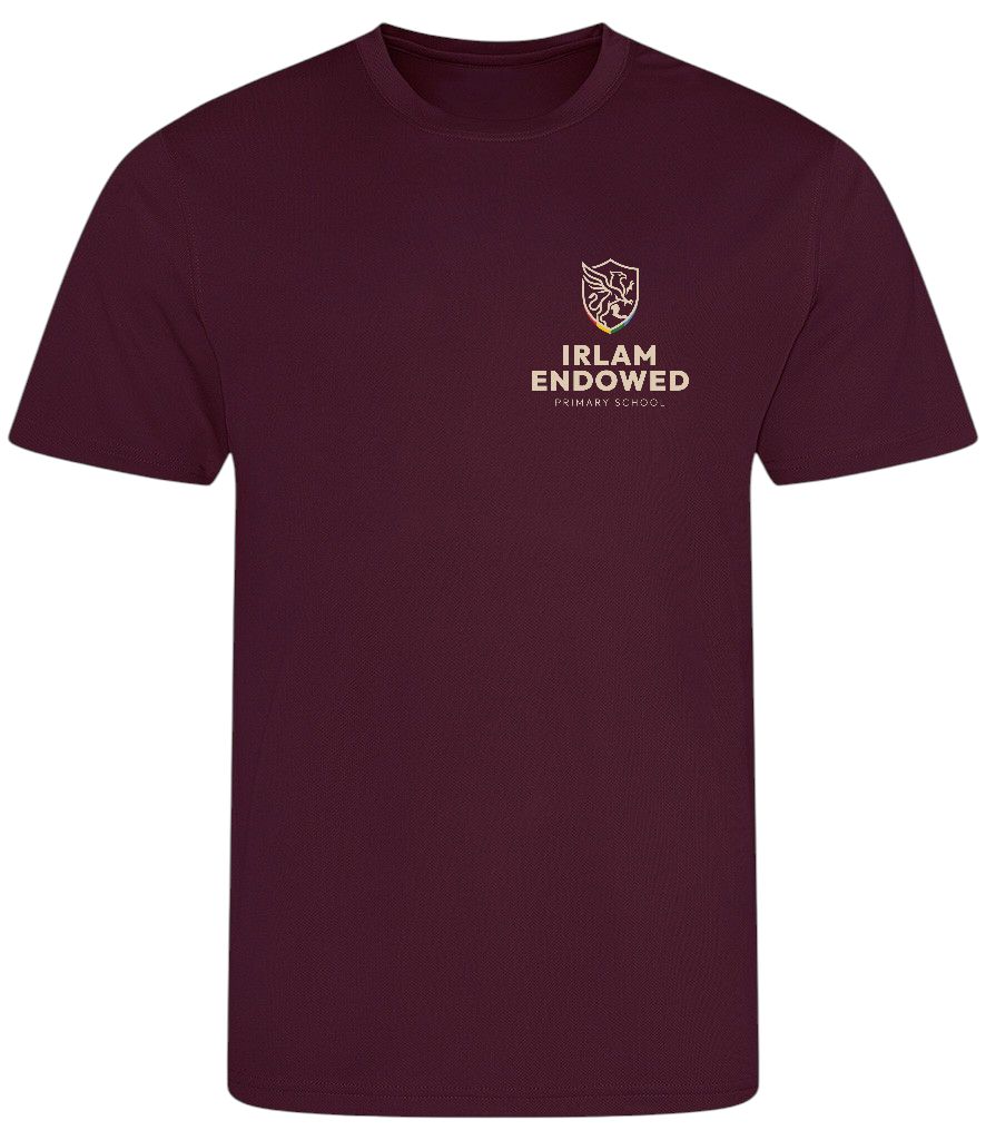 PE Shirt - Burgundy