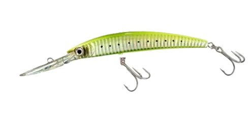 YO-ZURI Crystal Minnow Deep 90MM FLOATING 9.5GR COLOR GHCS YO-ZURI Crystal Minnow Deep 90MM FLOATING 9.5GR COLOR GHCS