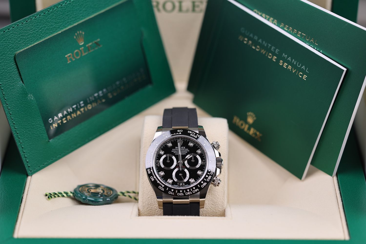 Rolex Daytona Oysterflex Schwarz DIA Dial - 2022