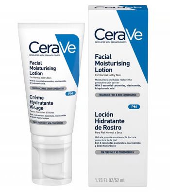 Cerave Facial Moisturising Lotion Normal to Dry Skin 52ML