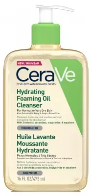 Cerave Hydrating Foaming Oil Cleanser  473ML