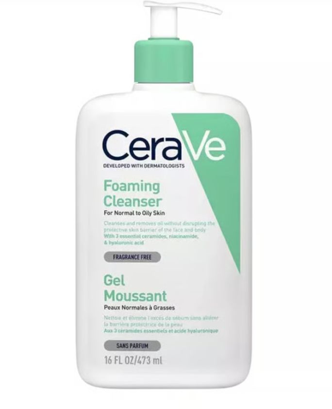 Cerave Foaming Cleanser Normal to Oily Skin 473ML
